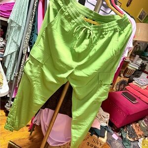 Bright Green Cargo Pants